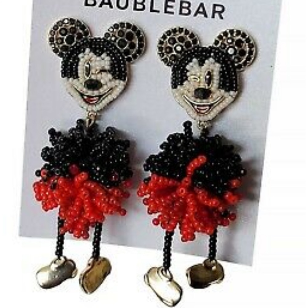 Disney x Baublebar Mickey Mouse Earrings